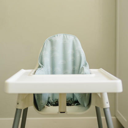 Sage Green Suns IKEA Antilop Highchair Cushion Cover - Wipeable, Highchair… by Little Joy Co.