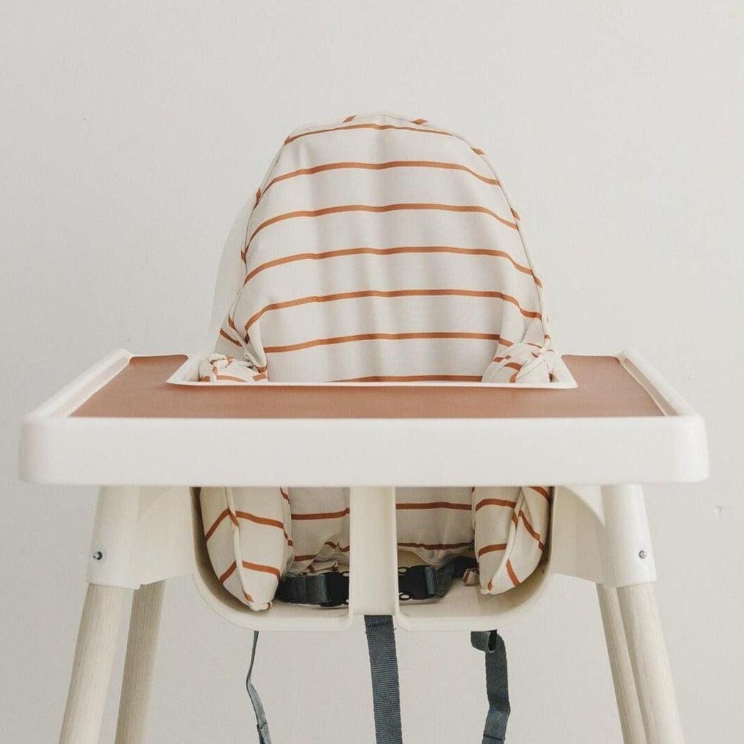 Camel Stripe Cushion Cover for IKEA Antilop Highchair by Little Joy Co.