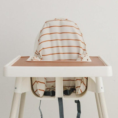 Camel Stripe Cushion Cover for IKEA Antilop Highchair by Little Joy Co.