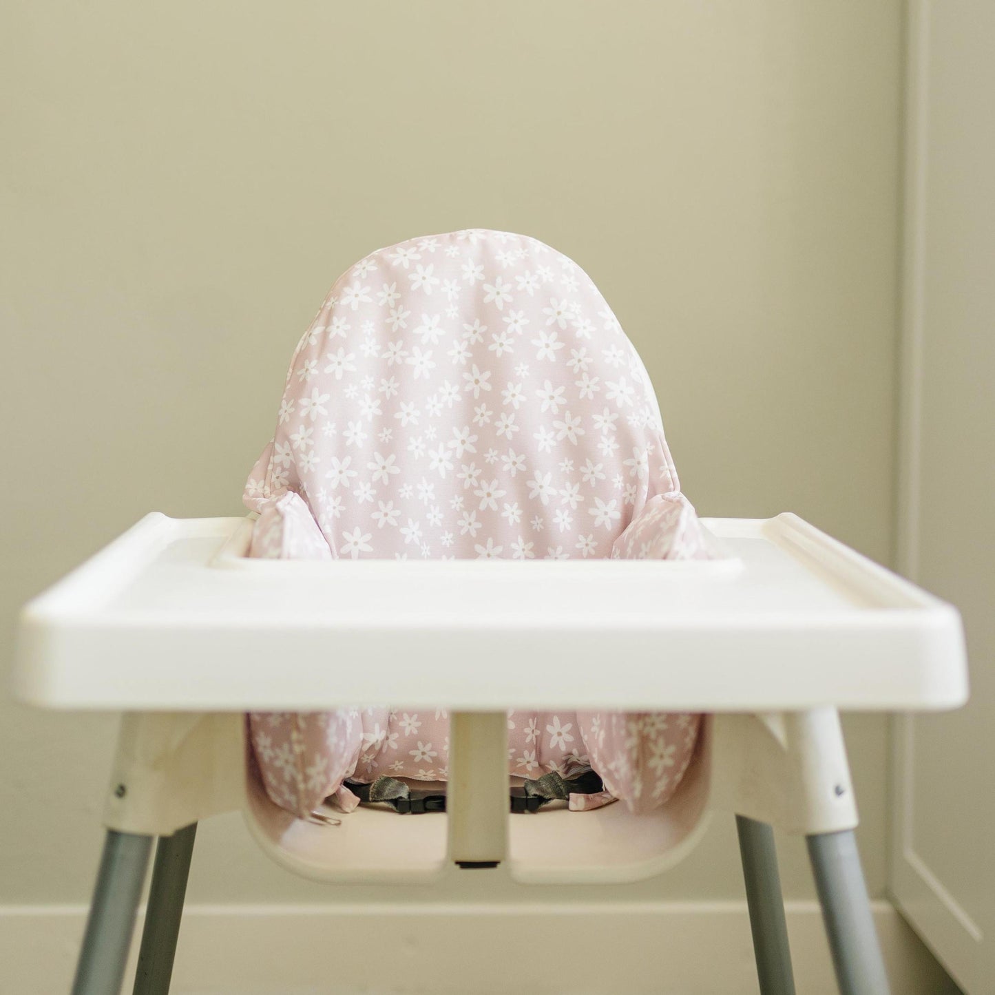 Pink Floral Cushion Cover for IKEA Antilop Highchair: Wipeable, Highchair… by Little Joy Co.