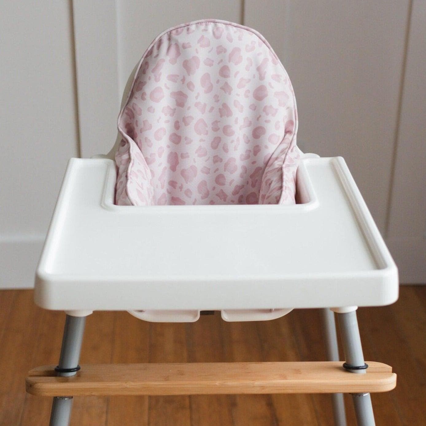 Pink Leopard IKEA Antilop Highchair Cushion Cover: Wipeable, Highchair… by Little Joy Co.