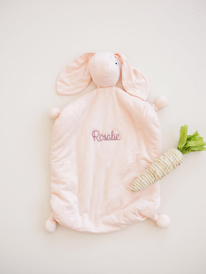 Snuggle Bunny Bamboo Lovey - more colors by Little Joy Co., product view 5