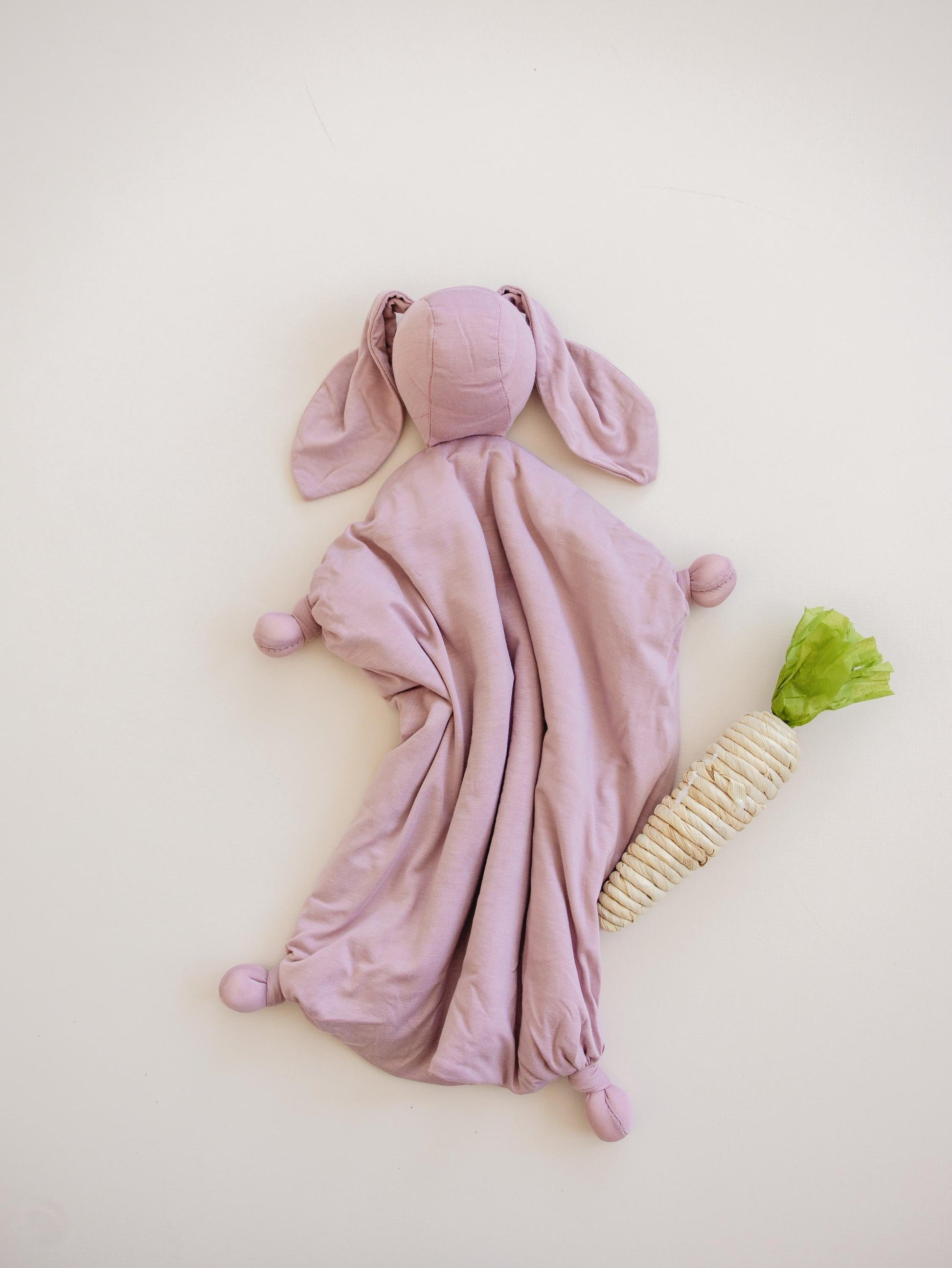 Snuggle Bunny Bamboo Lovey - more colors by Little Joy Co., product view 3