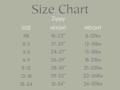Oopsie Daisy Bamboo Zippy Romper - Bamboo Baby Pajamas - Purple Floral… by Little Joy Co., product view 8