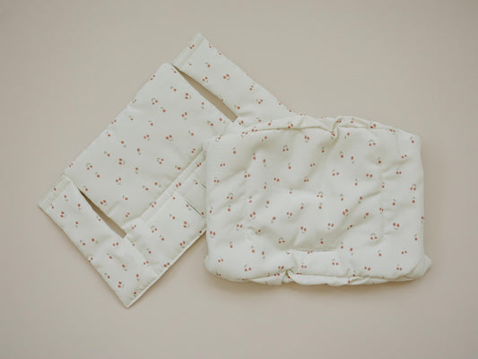 Cherry Cushion for the Stokke Tripp Trapp Highchair - Wipeable Cover - Baby… by Little Joy Co., product view 2