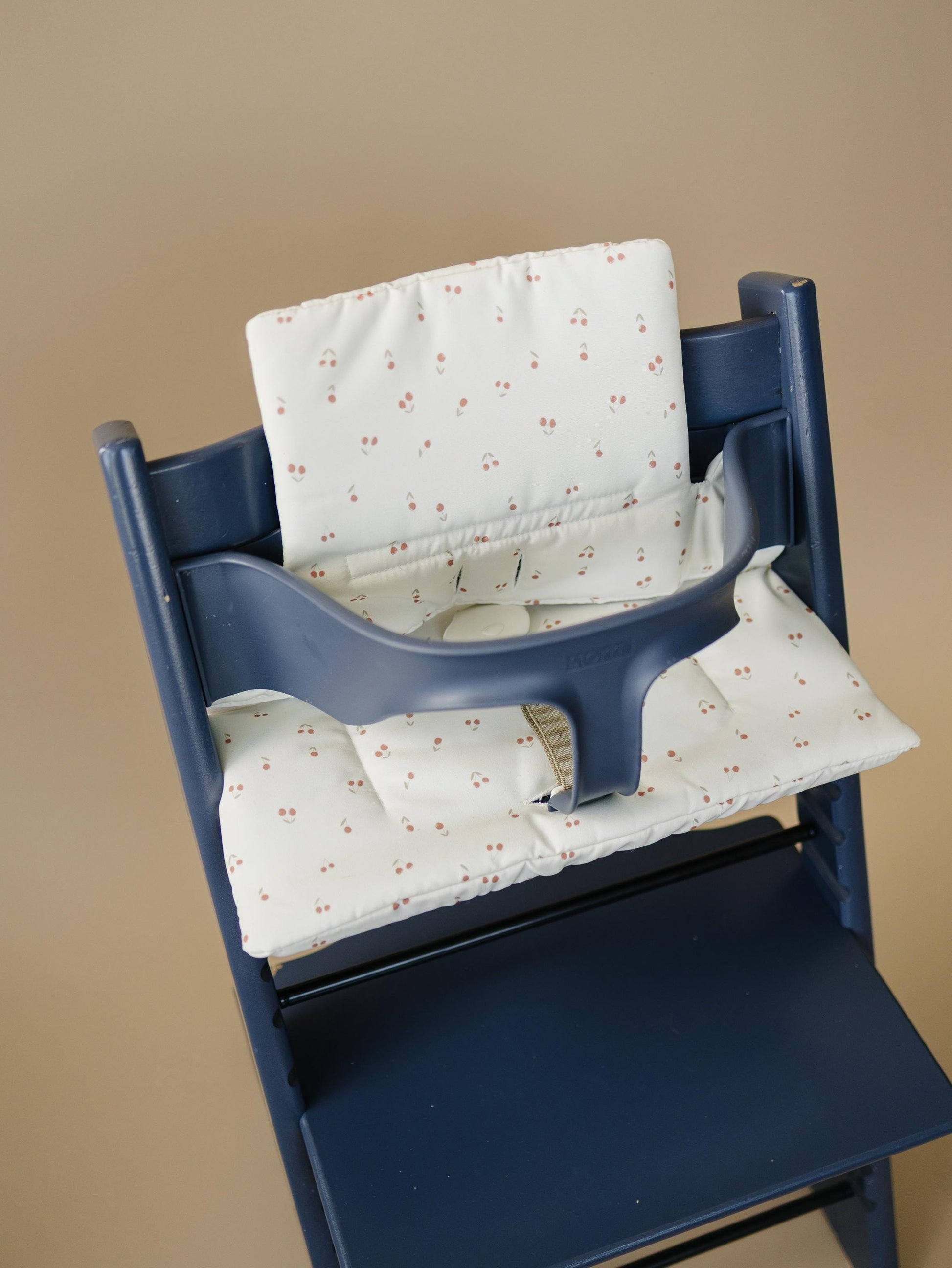 Cherry Cushion for the Stokke Tripp Trapp Highchair - Wipeable Cover - Baby… by Little Joy Co., product view 3