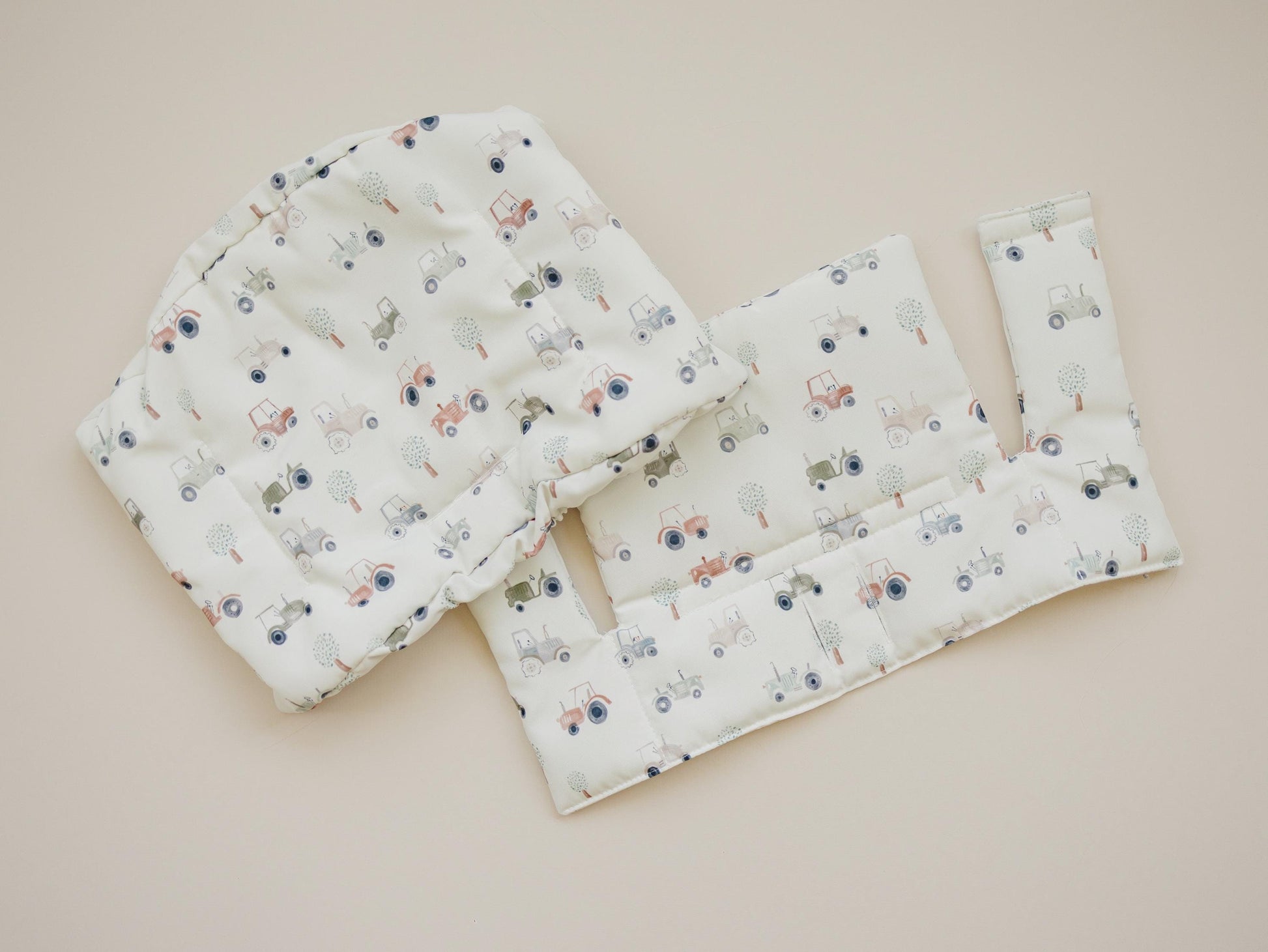 Tiny Tractors Cushion for the Stokke Tripp Trapp Highchair - Wipeable Cover… by Little Joy Co., product view 4