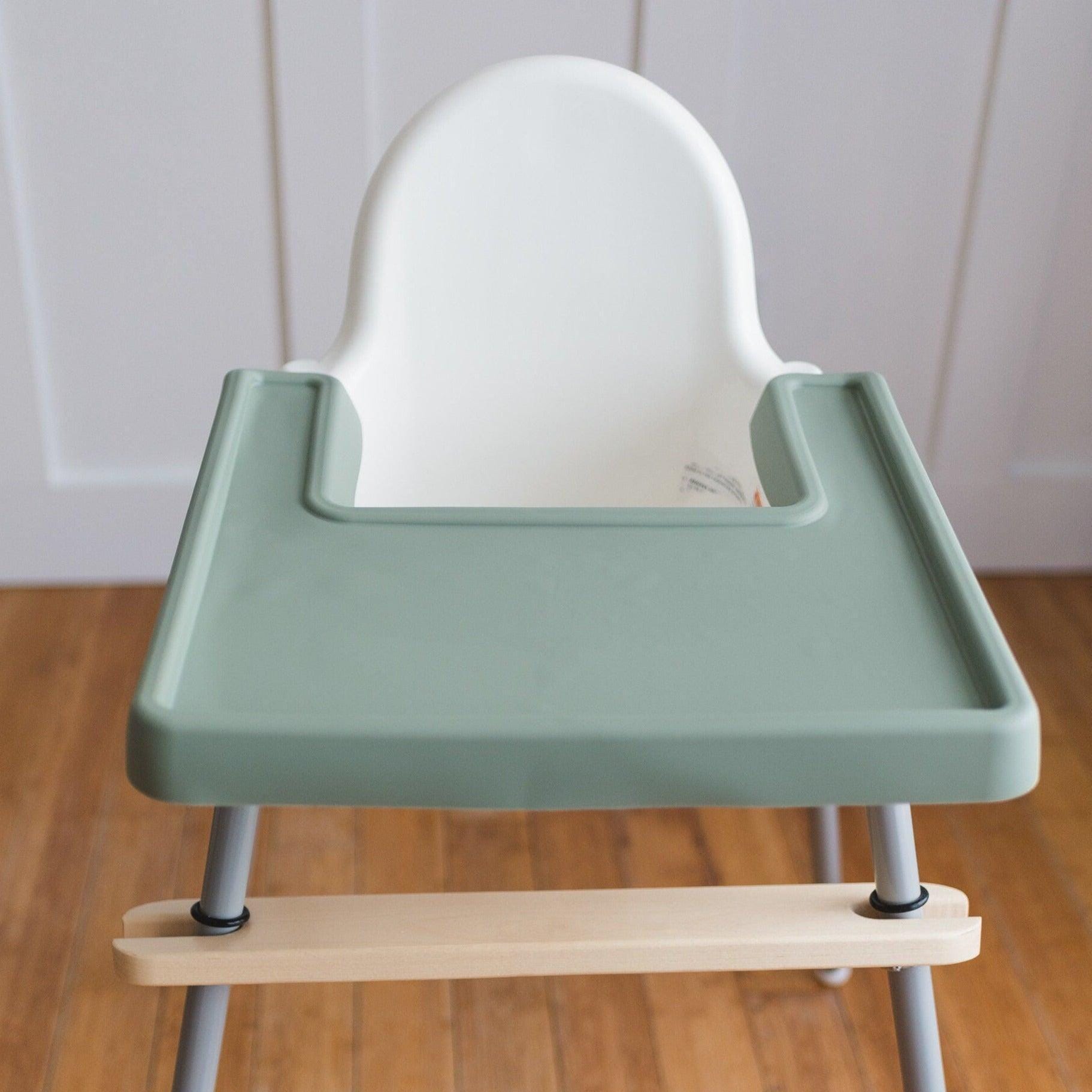 Full-Coverage IKEA Antilop High Chair Placemat: BPA-Free Silicone, Easy Clean by Little Joy Co.