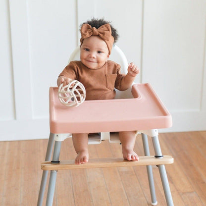 Full-Coverage IKEA Antilop High Chair Placemat: BPA-Free Silicone, Easy Clean by Little Joy Co., product view 2