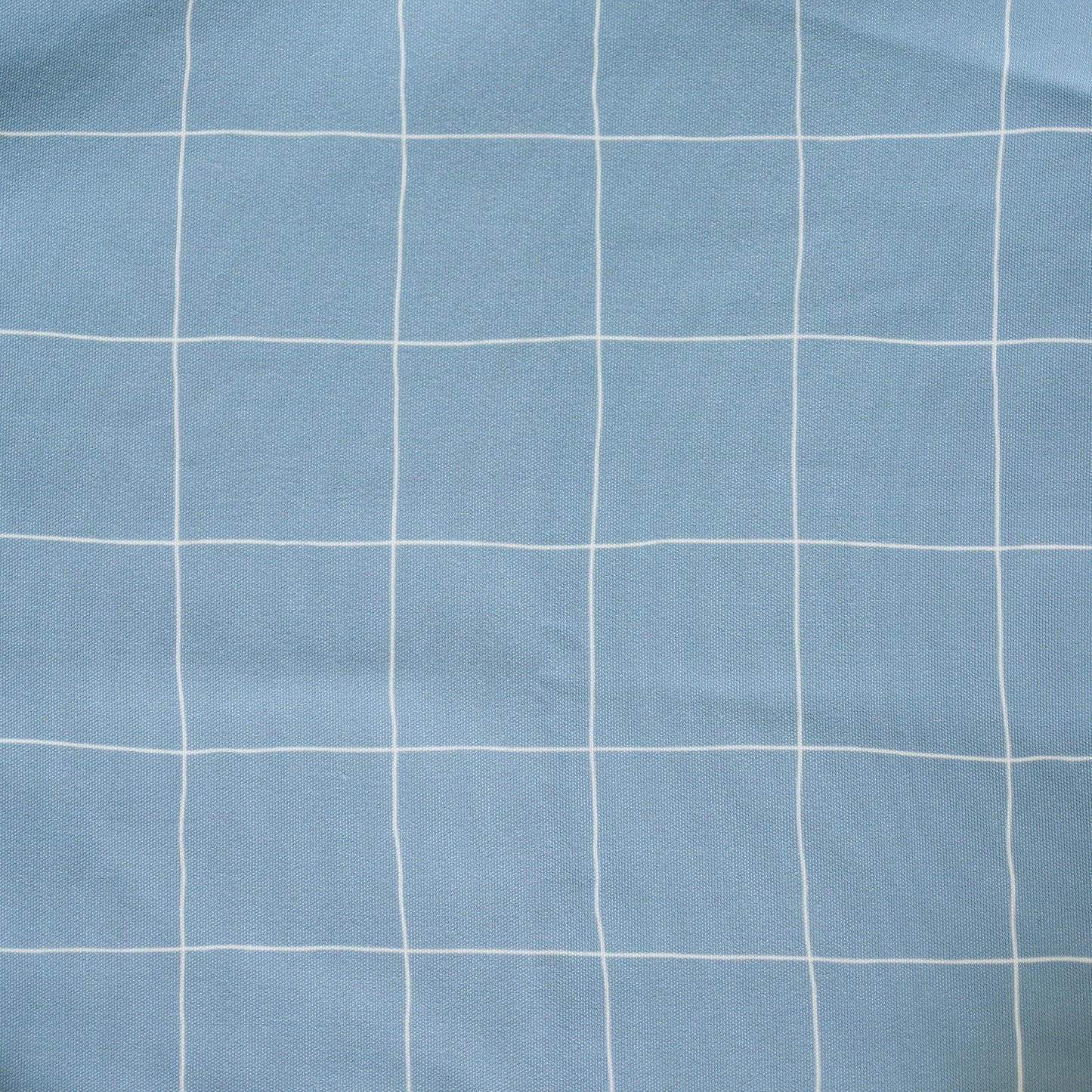Blue Grid IKEA Antilop Cushion Cover by Little Joy Co., product view 4