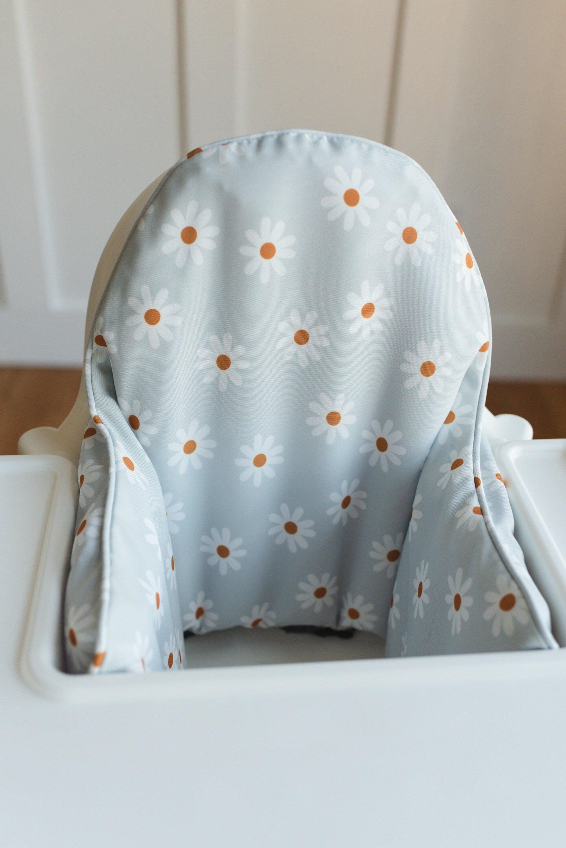 Blue Daisy IKEA Antilop Cushion Cover by Little Joy Co., product view 2