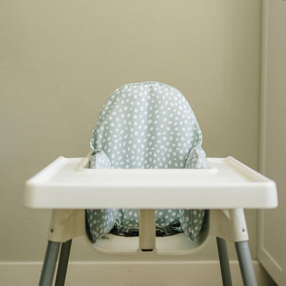 Green Dots IKEA Antilop Cushion Cover by Little Joy Co., product view 2
