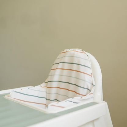 Multi Colored Stripes IKEA Antilop Cushion Cover by Little Joy Co., product view 7