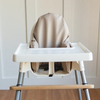 Beige Vegan Leather IKEA Antilop Cushion Cover by Little Joy Co.