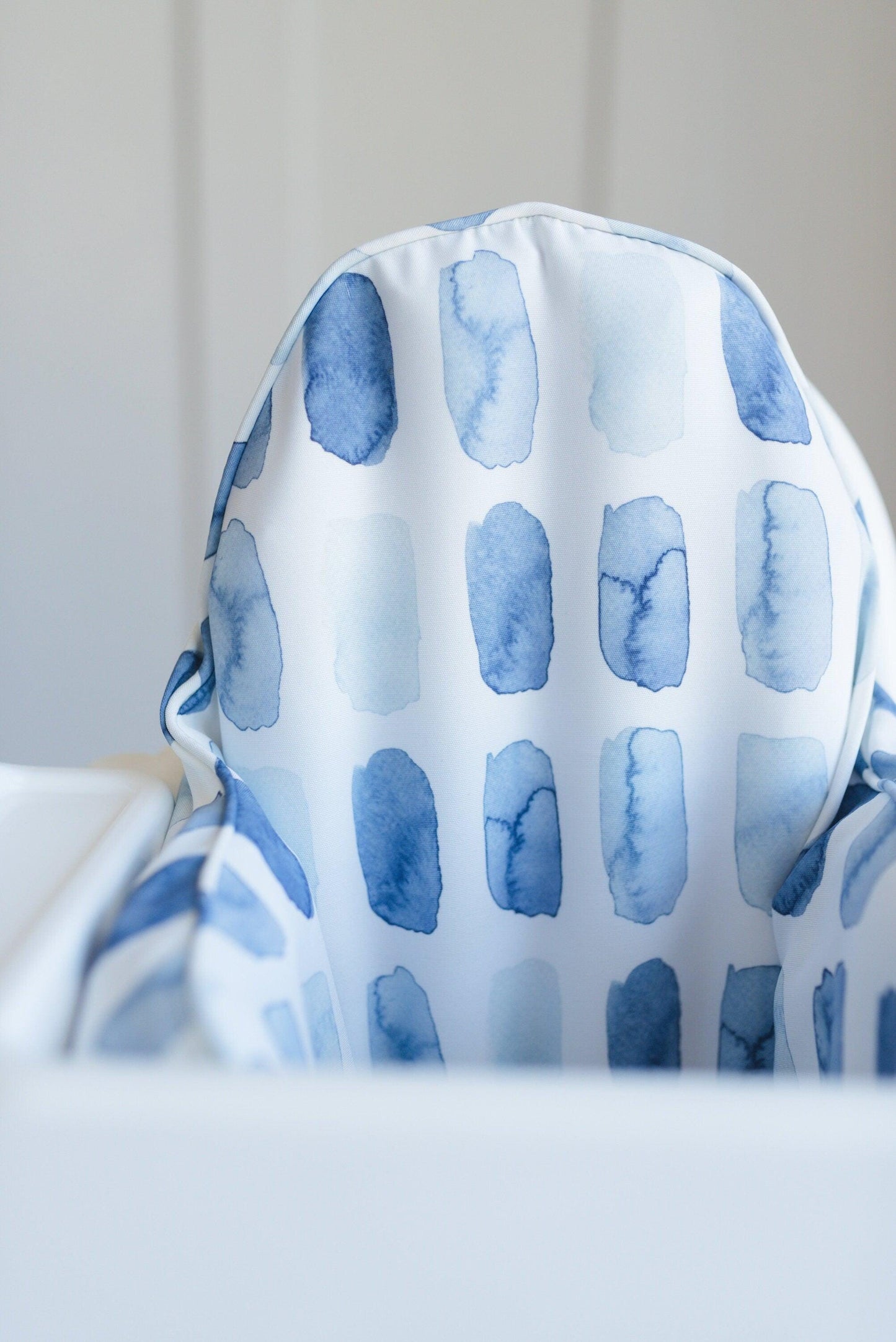 Blue Watercolor IKEA Antilop Cushion Cover by Little Joy Co., product view 2