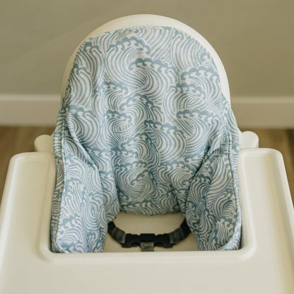 Waves IKEA Antilop Cushion Cover by Little Joy Co.