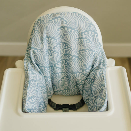 Waves IKEA Antilop Cushion Cover by Little Joy Co.