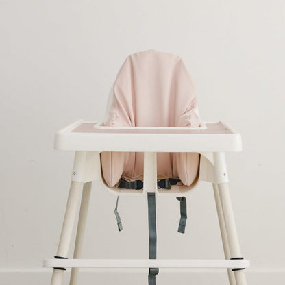 Blush Pink Vegan Leather IKEA Antilop Cushion Cover by Little Joy Co., product view 3