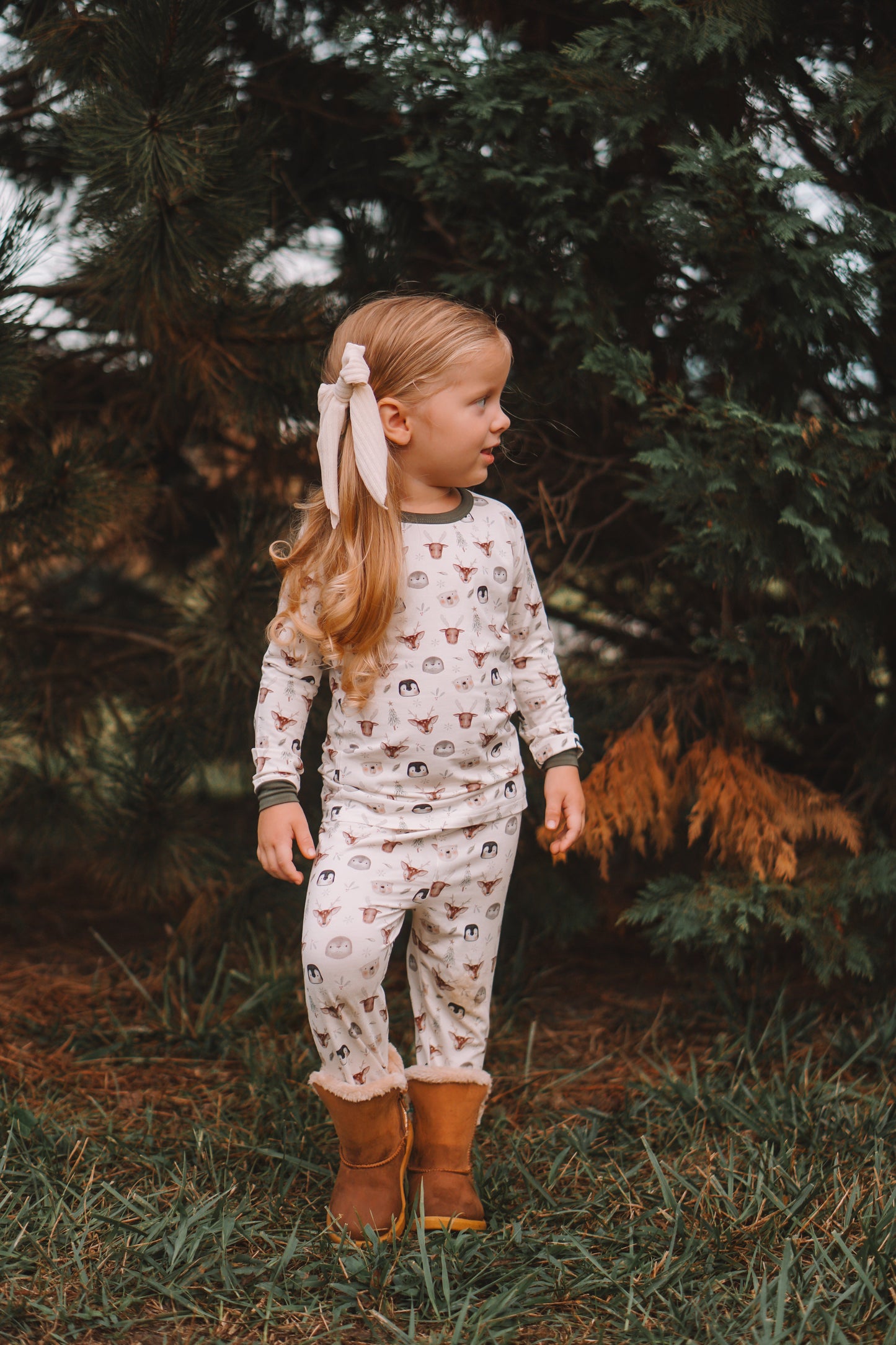 North Pole Pals 2pc Bamboo Pajamas by Little Joy Co., product view 10