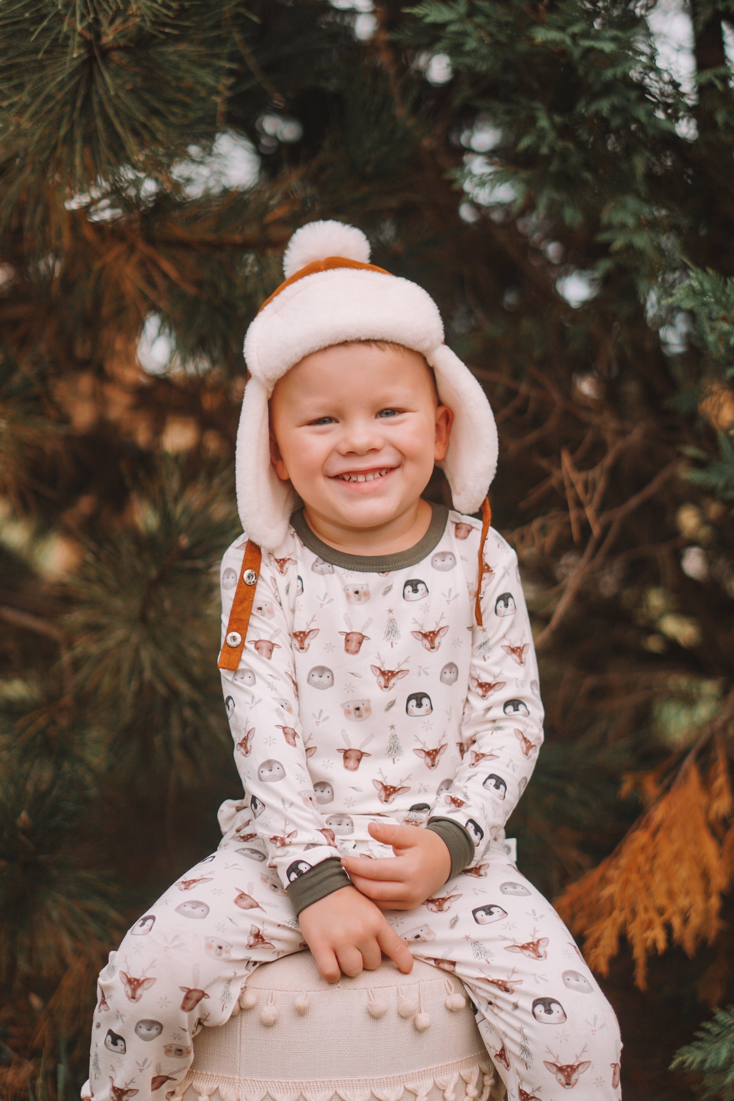 North Pole Pals 2pc Bamboo Pajamas by Little Joy Co.