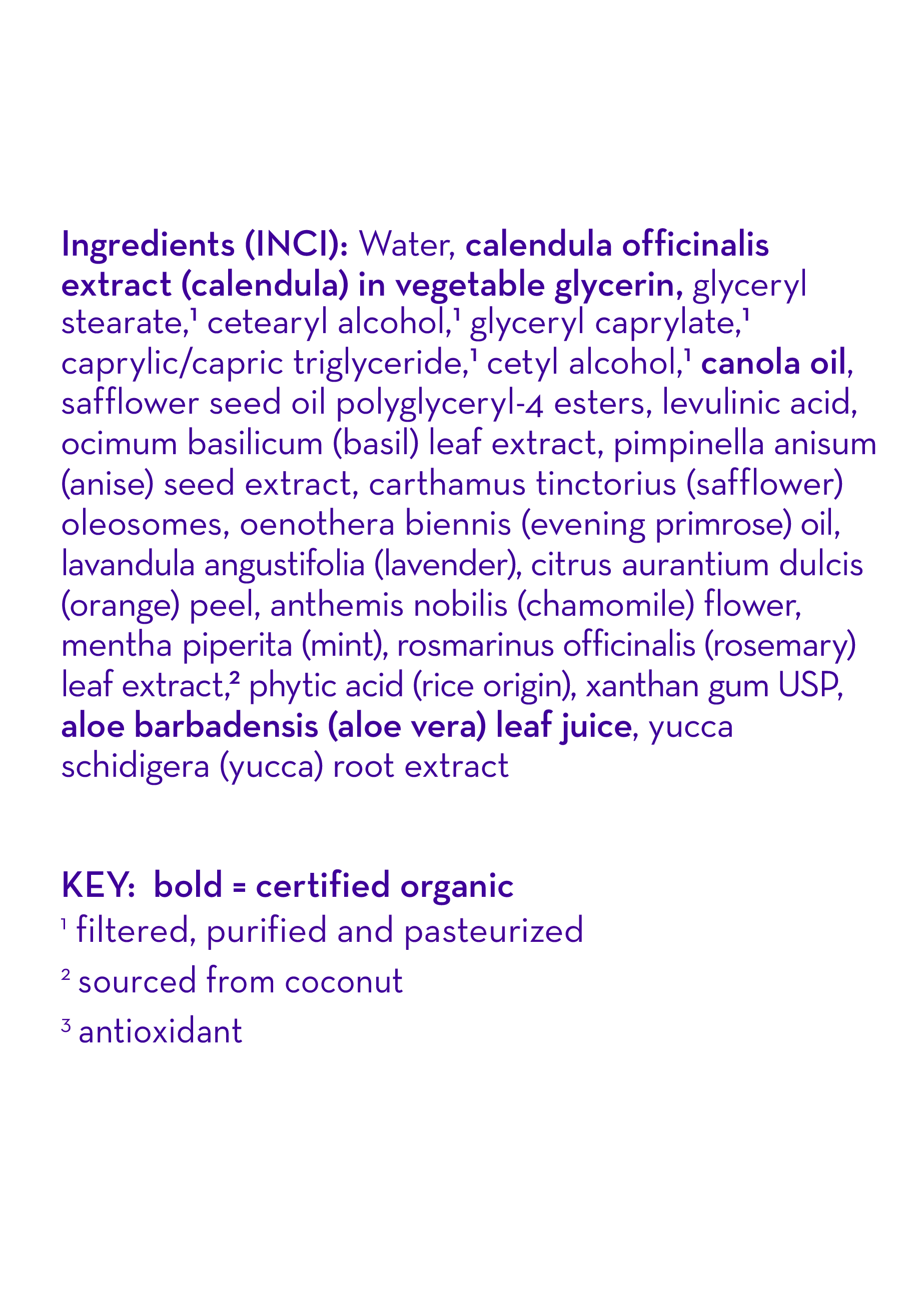 Chamomile & Mint™ Everyday Lotion by California Baby, product view 2