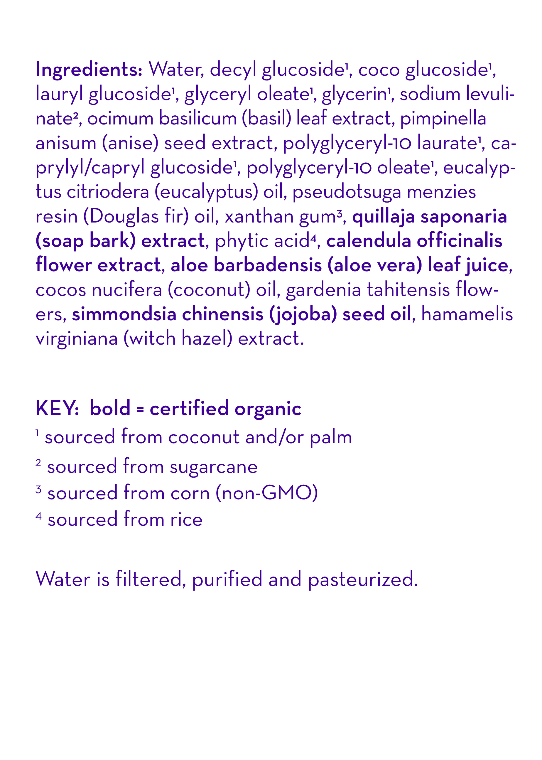 Eucalyptus Ease™ Moisturizing Handwash by California Baby, product view 4