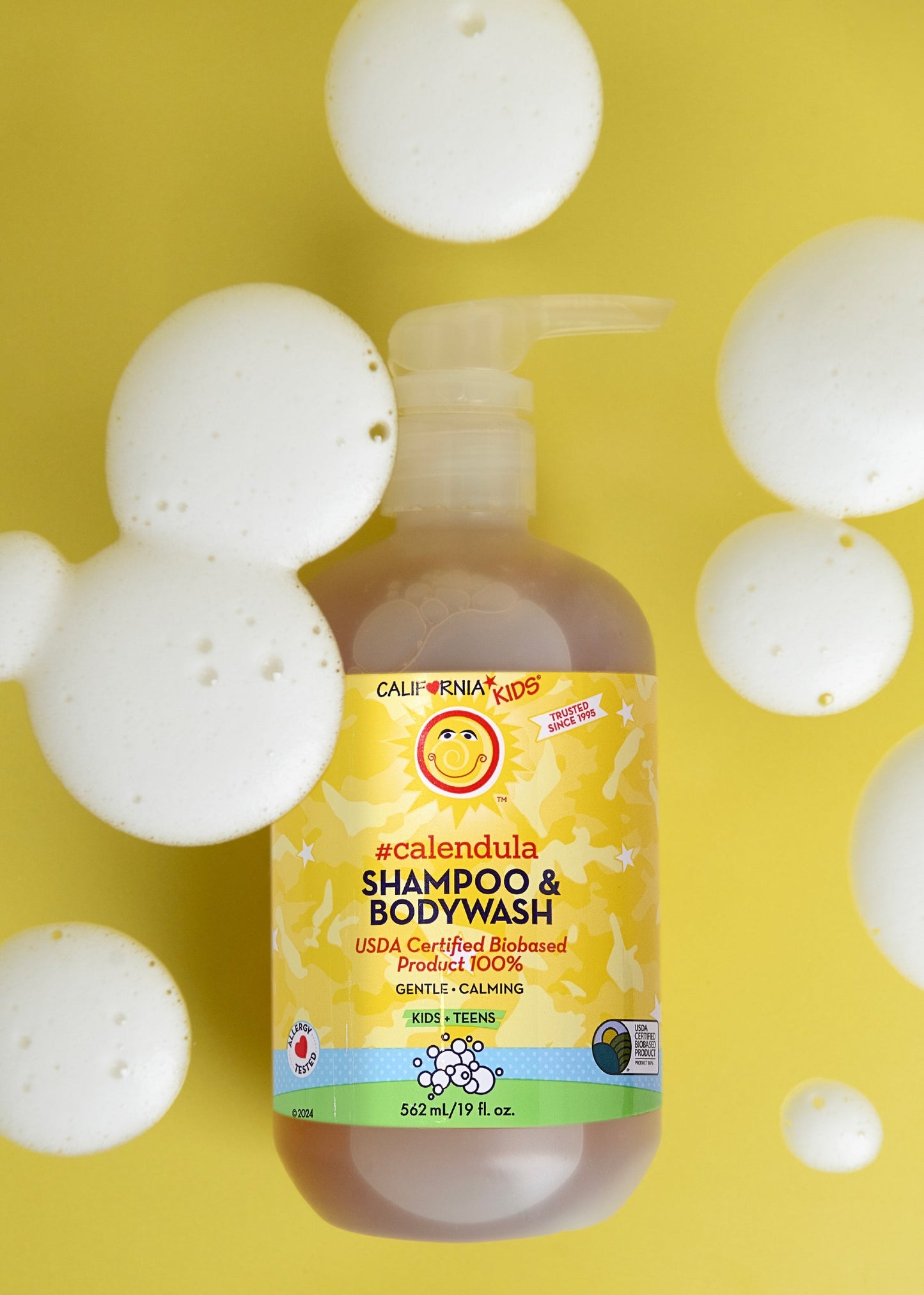 Kids #Calendula™ Shampoo + Conditioner Bundle by California Baby, product view 7
