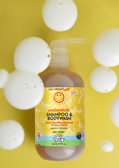 Kids #Calendula™ Shampoo + Conditioner Bundle by California Baby, product view 7