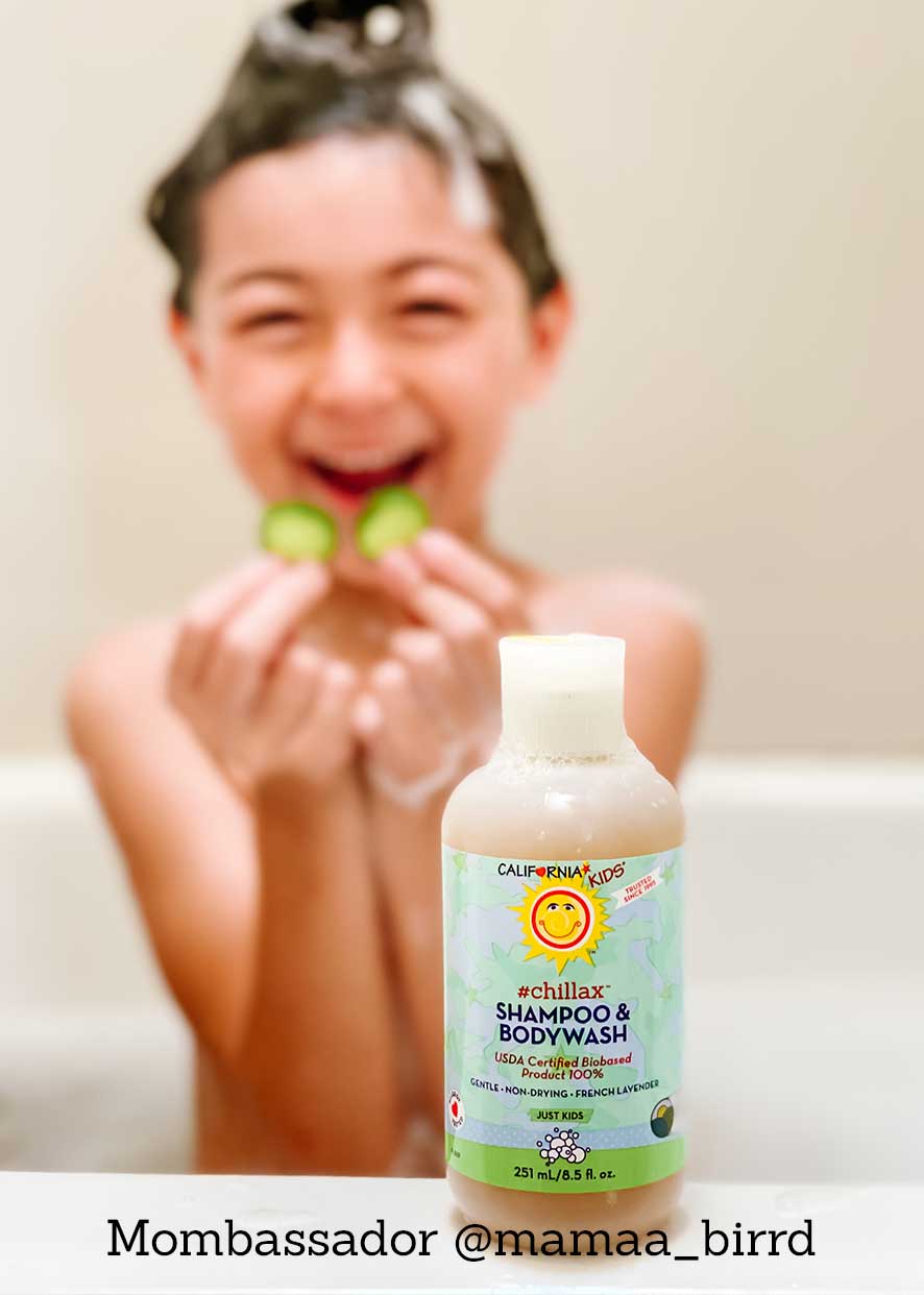 California Kids® #chillax™ Shampoo & Bodywash by California Baby, product view 5