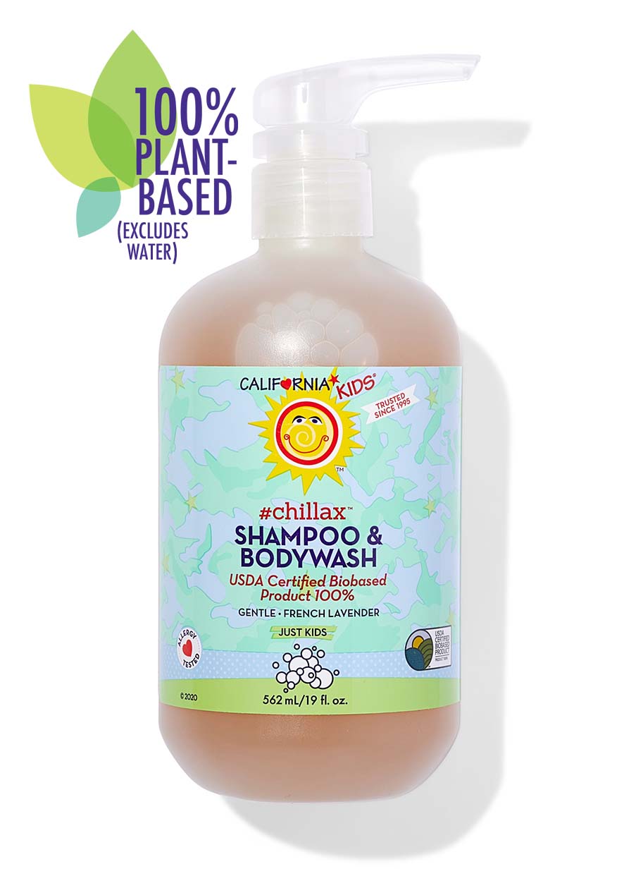 California Kids® #chillax™ Shampoo & Bodywash by California Baby, product view 2