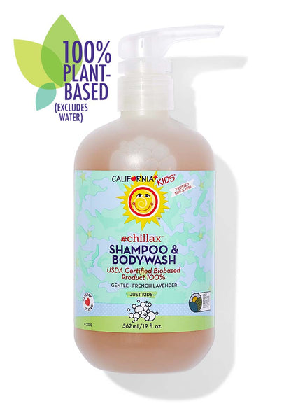 California Kids® #chillax™ Shampoo & Bodywash by California Baby, product view 2