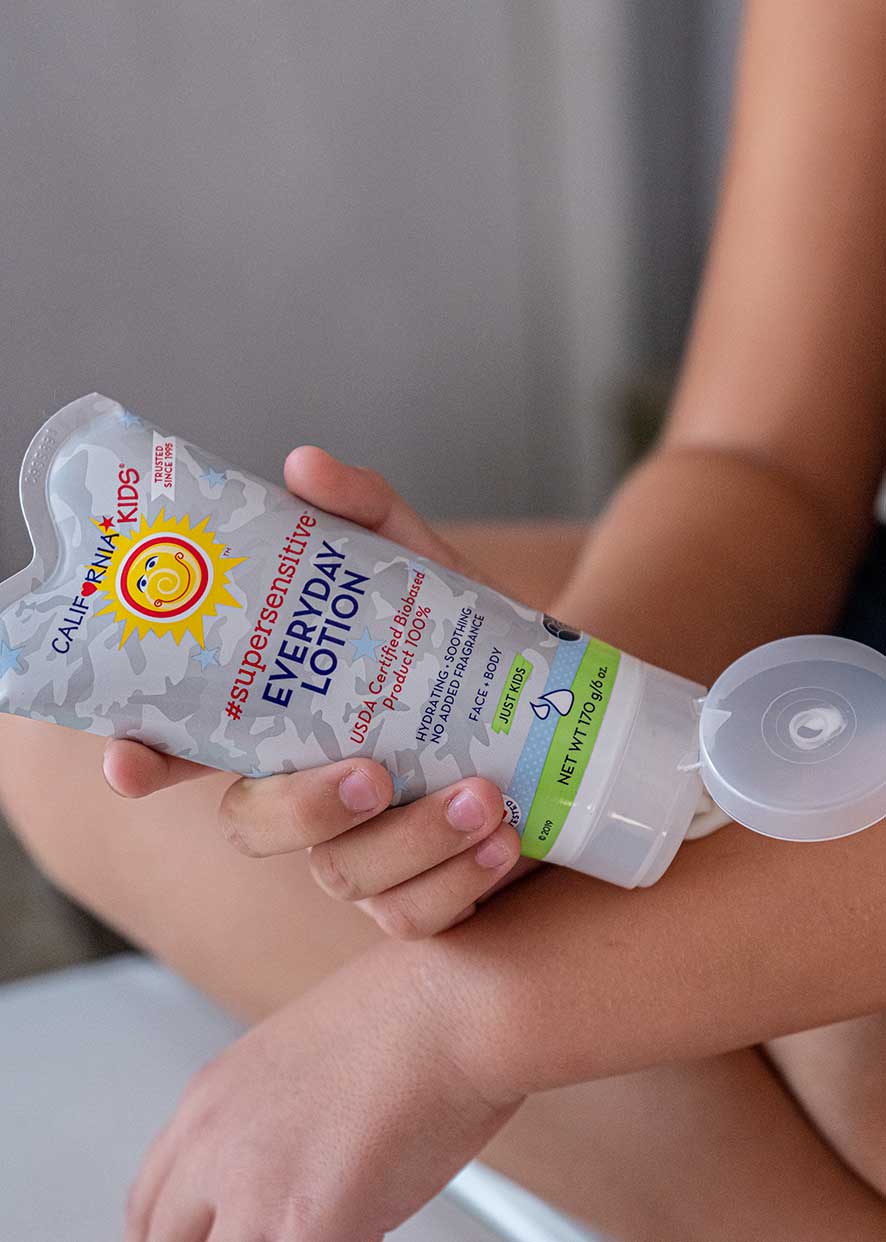 California Kids® #supersensitive™ Everyday Lotion by California Baby, product view 4
