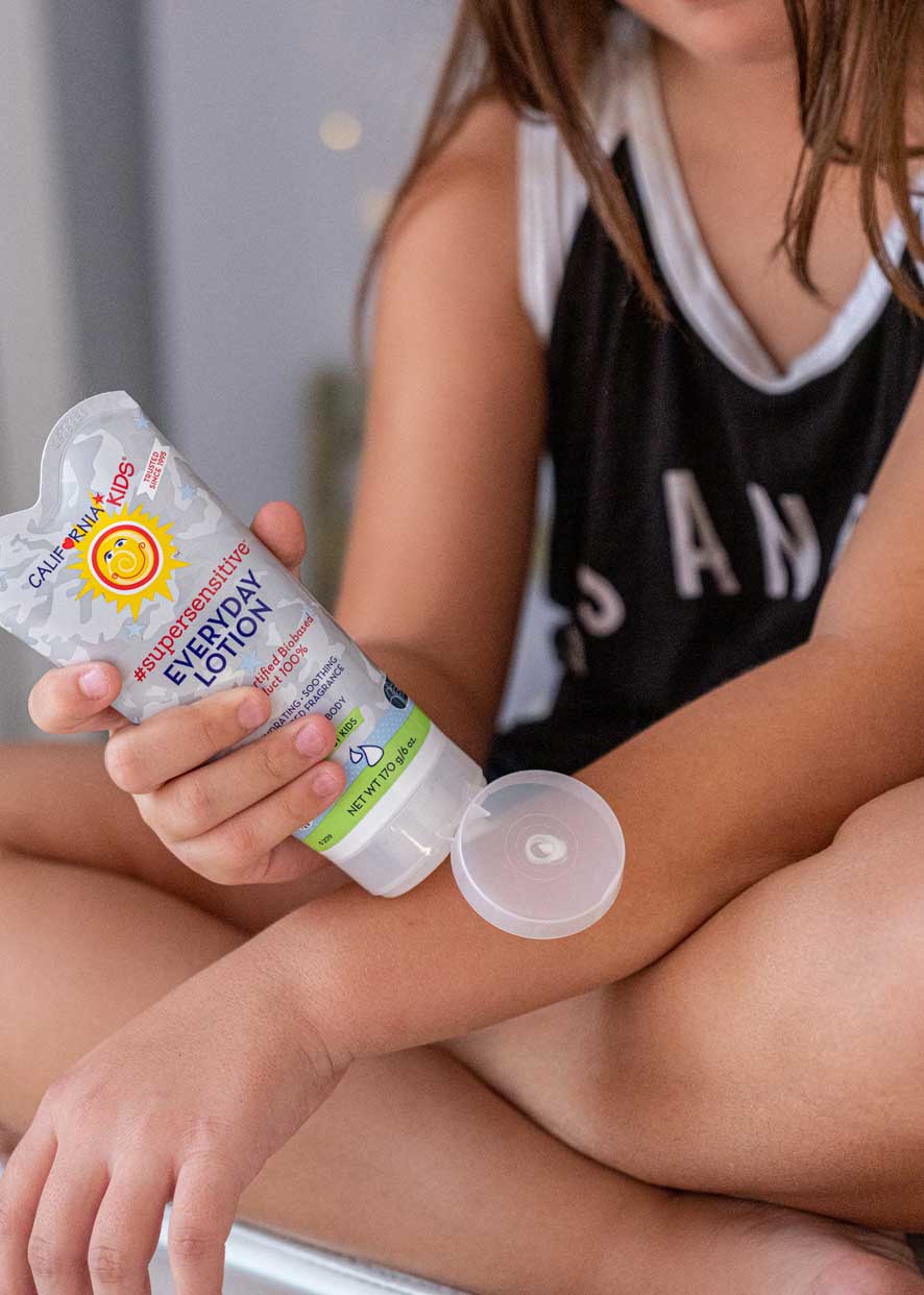 California Kids® #supersensitive™ Everyday Lotion by California Baby, product view 3