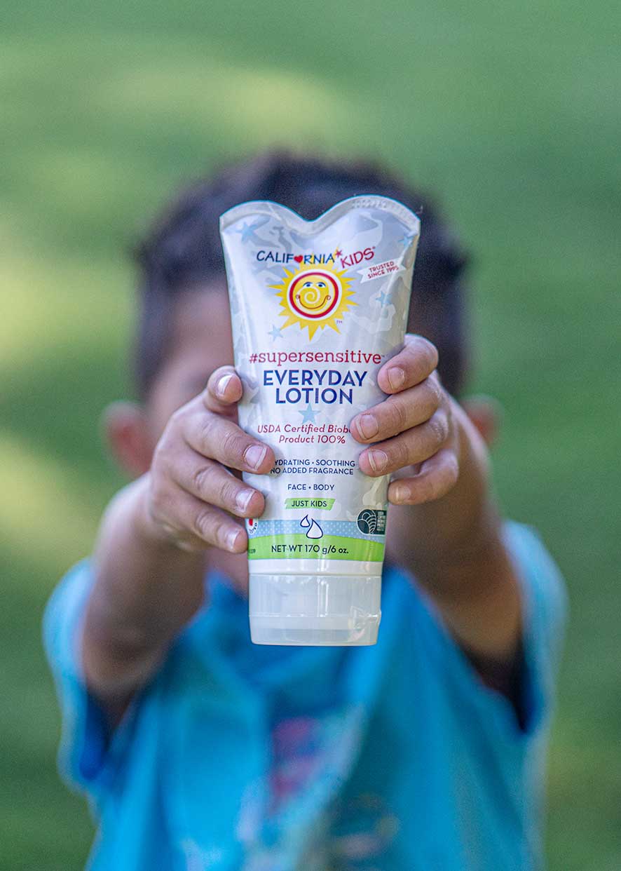 California Kids® #supersensitive™ Everyday Lotion by California Baby, product view 5