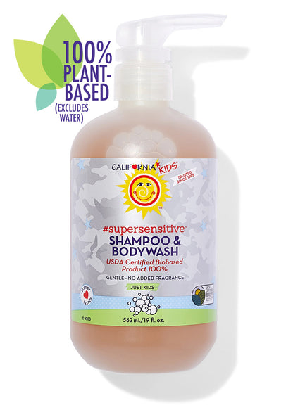 California Kids® #supersensitive™ Shampoo & Bodywash by California Baby, product view 2