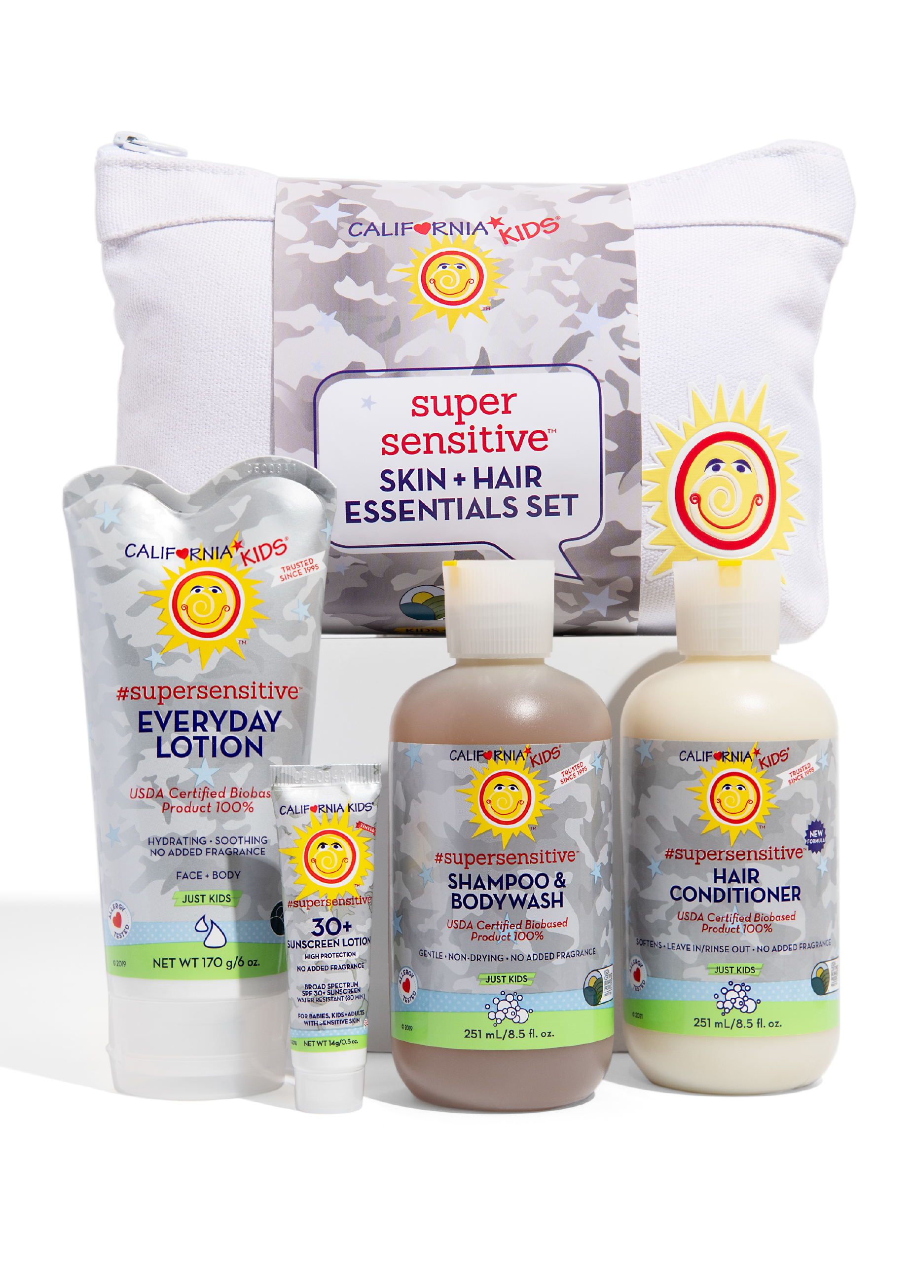 California Kids® #supersensitive™ Essentials Set by California Baby