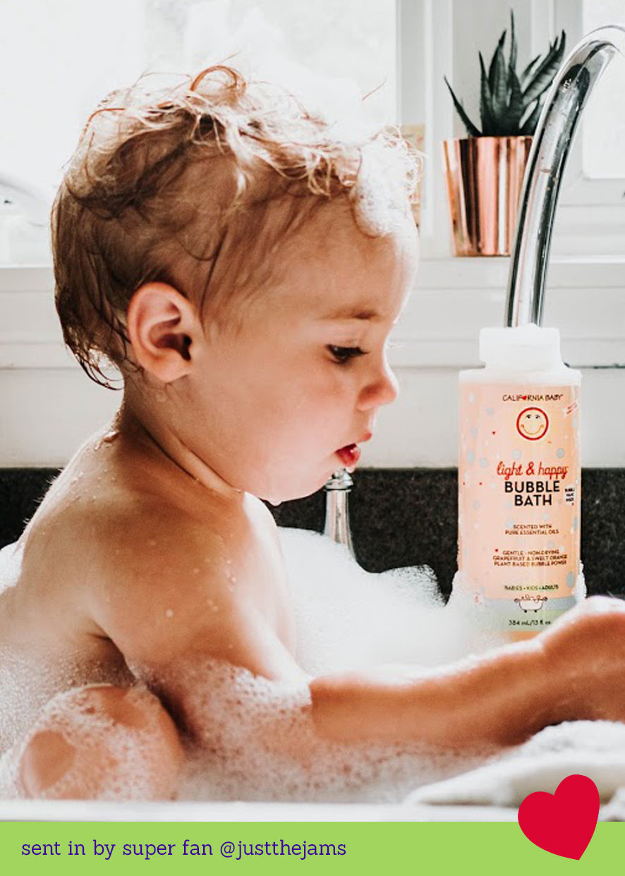 Light & Happy™ Bubble Bath by California Baby, product view 4