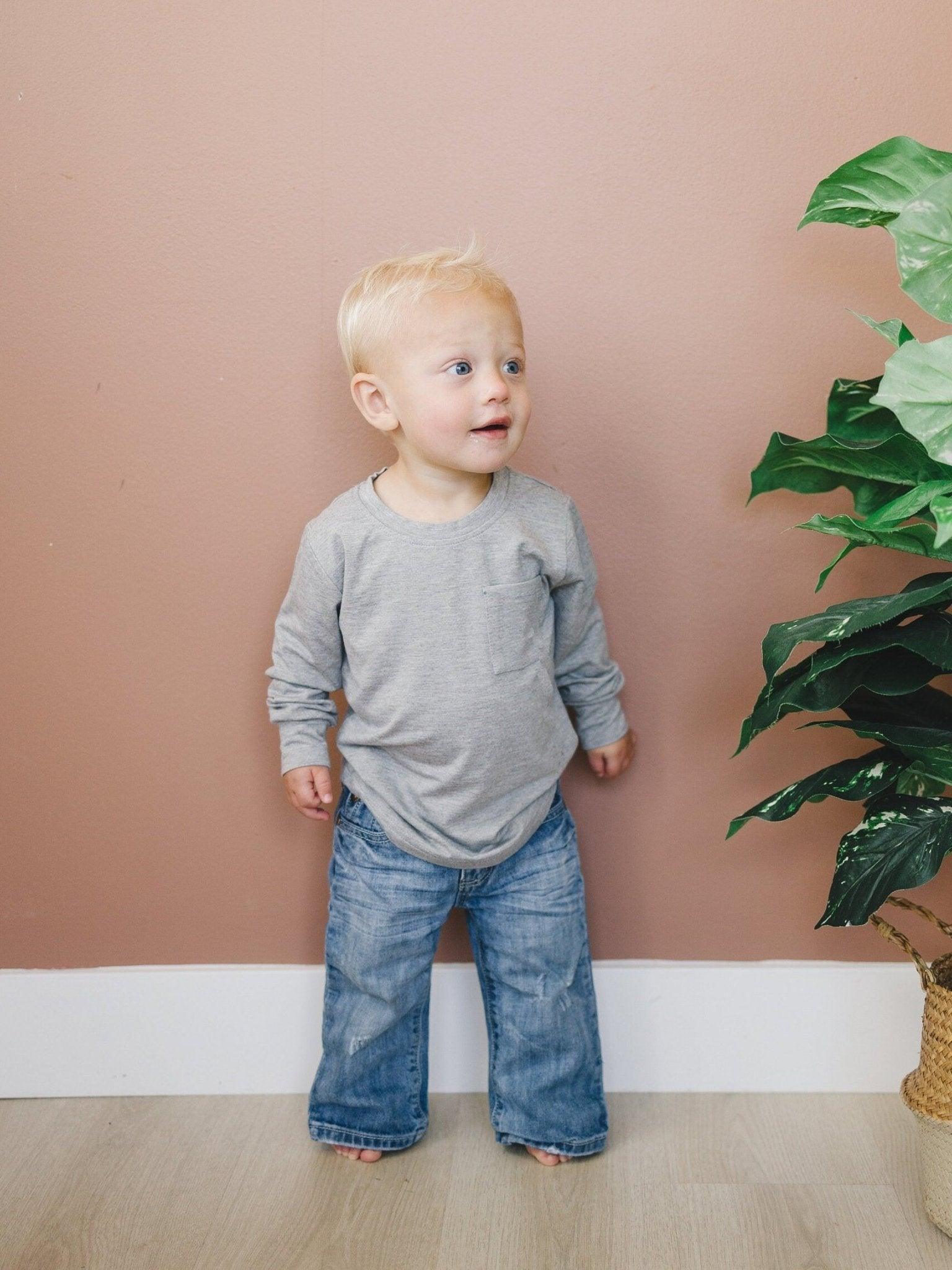 Bamboo Pocket Tee - more colors by Little Joy Co., product view 6