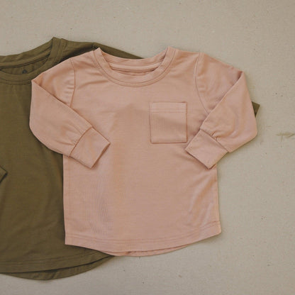 Bamboo Pocket Tee - more colors by Little Joy Co., product view 9