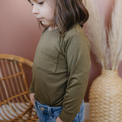 Bamboo Pocket Tee - more colors by Little Joy Co., product view 10