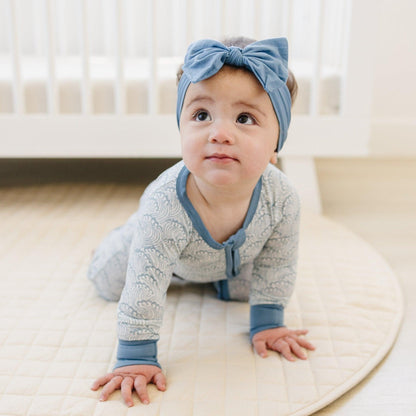 Making Waves Bamboo Zippy Romper by Little Joy Co., product view 4
