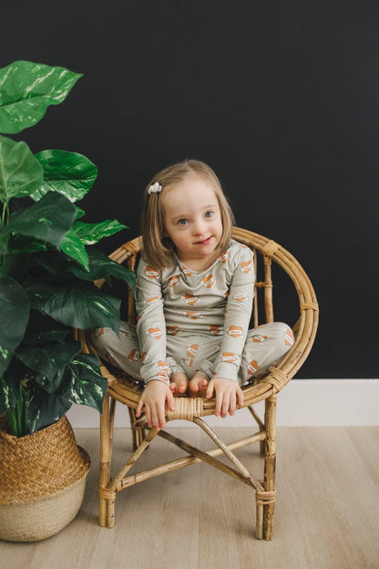 Mama Tattoo Hearts 2pc Bamboo Pajamas by Little Joy Co., product view 7