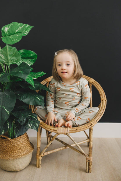Mama Tattoo Hearts 2pc Bamboo Pajamas by Little Joy Co., product view 10