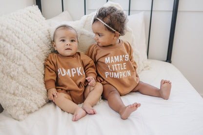 Mama's Little Pumpkin Sweatshirt or Sweatshirt Romper by Little Joy Co., product view 10