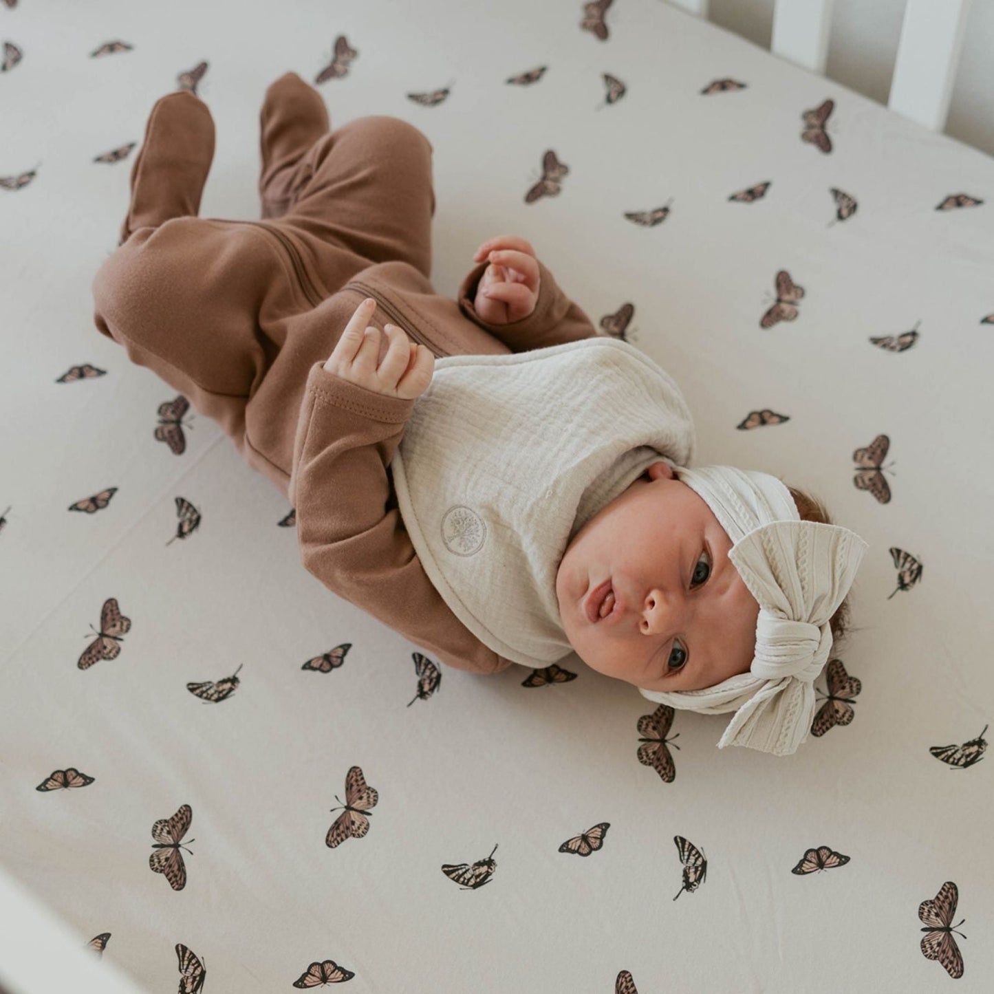 Bliss Muslin Bandana Bibs Set (4-Pack) by Parker Baby Co., product view 4