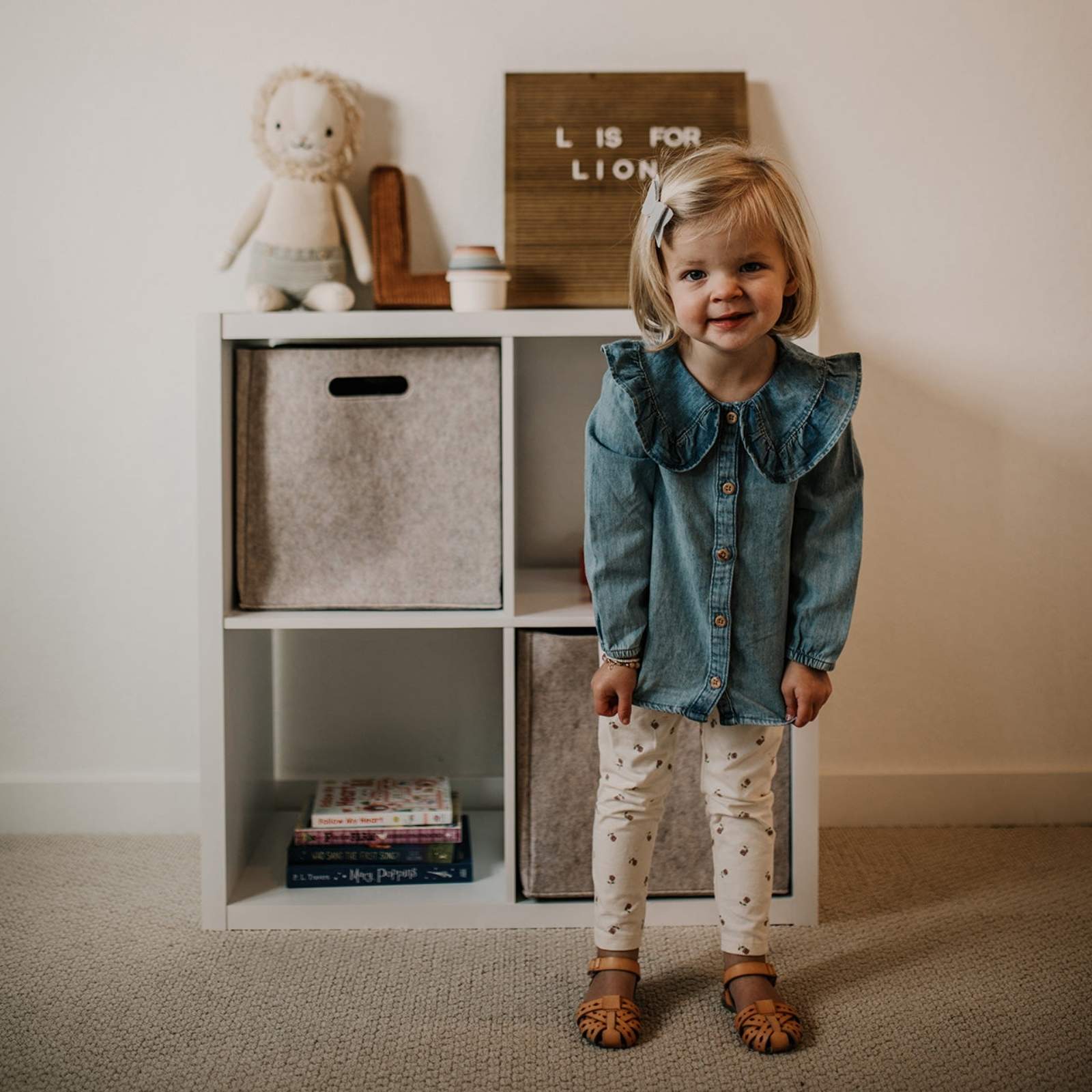 Felt Cube Storage by Parker Baby Co., product view 6