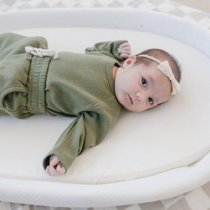 Organic Cotton Ribbed 2pc Set - more colors by Little Joy Co., product view 5