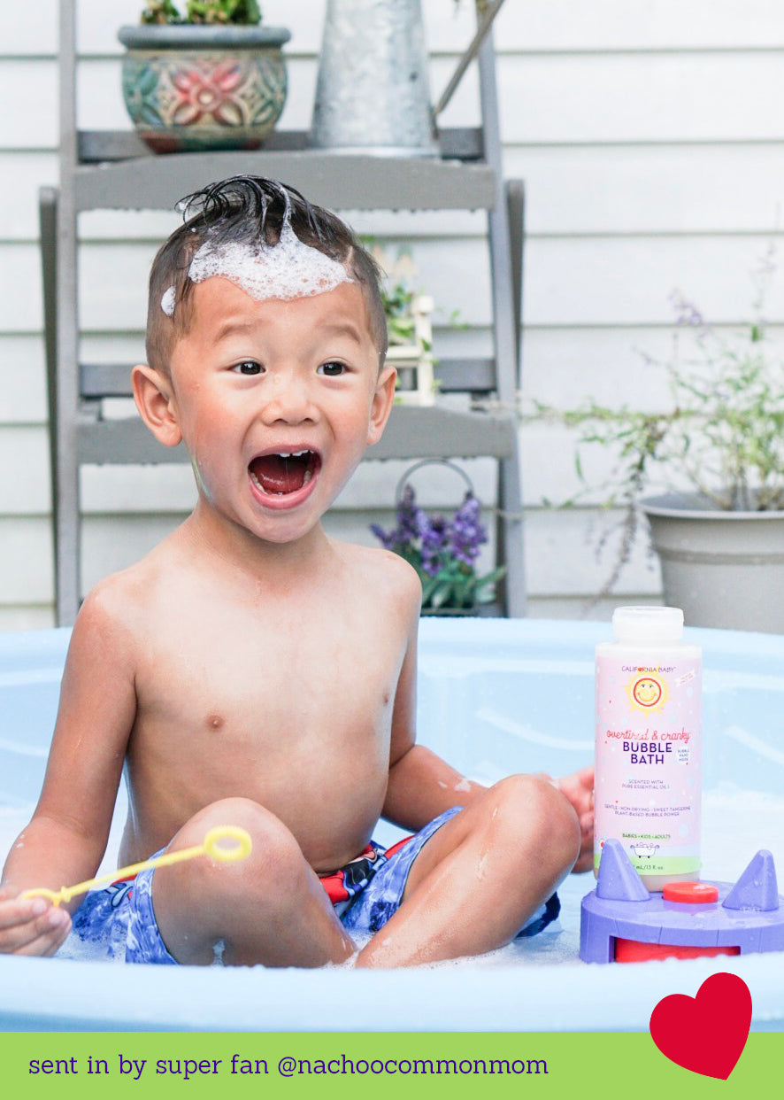 Overtired & Cranky™ Bubble Bath by California Baby, product view 4
