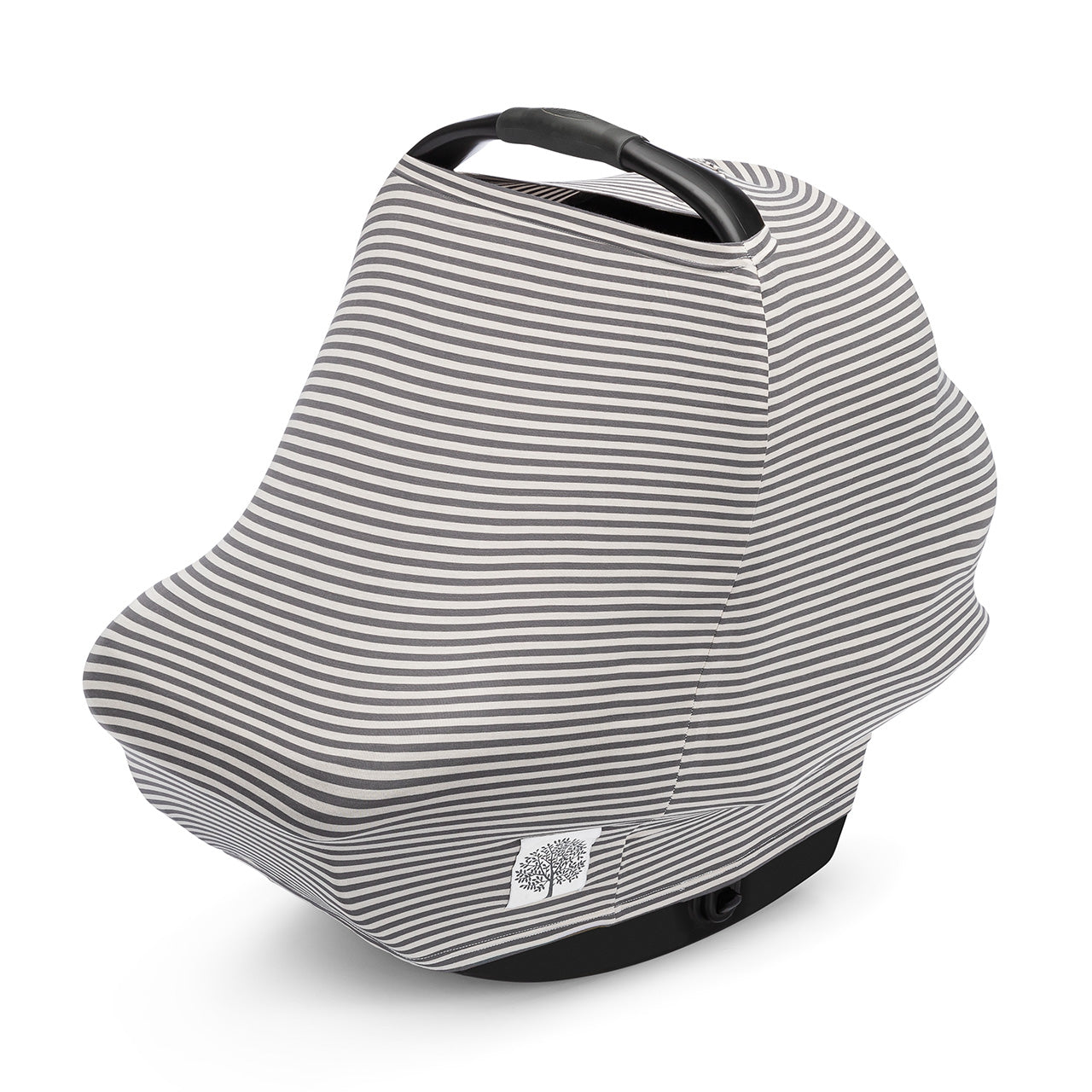 Multi-use Cover, Pewter Stripe by Parker Baby Co.