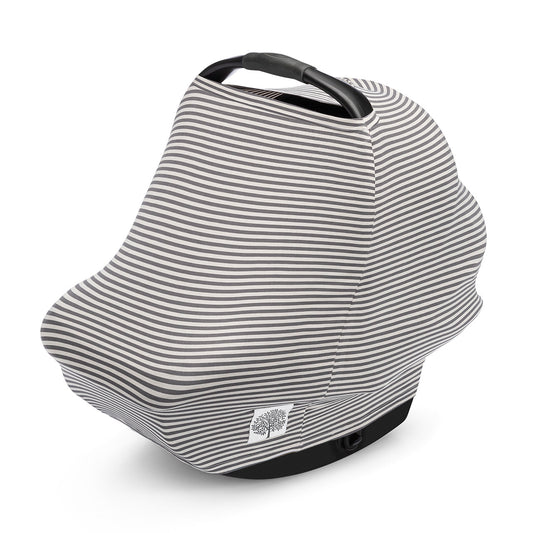 Multi-use Cover, Pewter Stripe by Parker Baby Co.